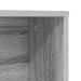 Birou cu raft Gri Sonoma 91 x 50 x 149 cm Lemn compozit - WALTI WALTI