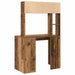 Birou cu raft Lemn Vechi 91 x 50 x 149 cm Lemn compozit - WALTI WALTI