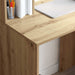 Birou cu raft Stejar Artizanal 91 x 50 x 149 cm Lemn compozit - WALTI WALTI