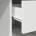 Birou cu sertar cu raft Alb 90 x 49.5 x 75 cm Lemn compozit - WALTI WALTI