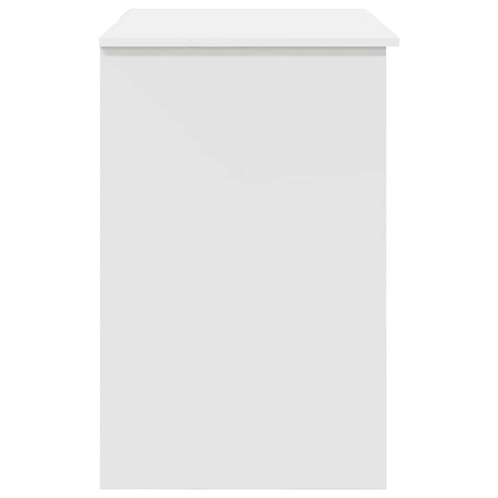 Birou cu sertar cu raft Alb 90 x 49.5 x 75 cm Lemn compozit - WALTI WALTI