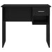 Birou cu sertar Stejar negru 90 x 49.5 x 75 cm Lemn compozit - WALTI WALTI