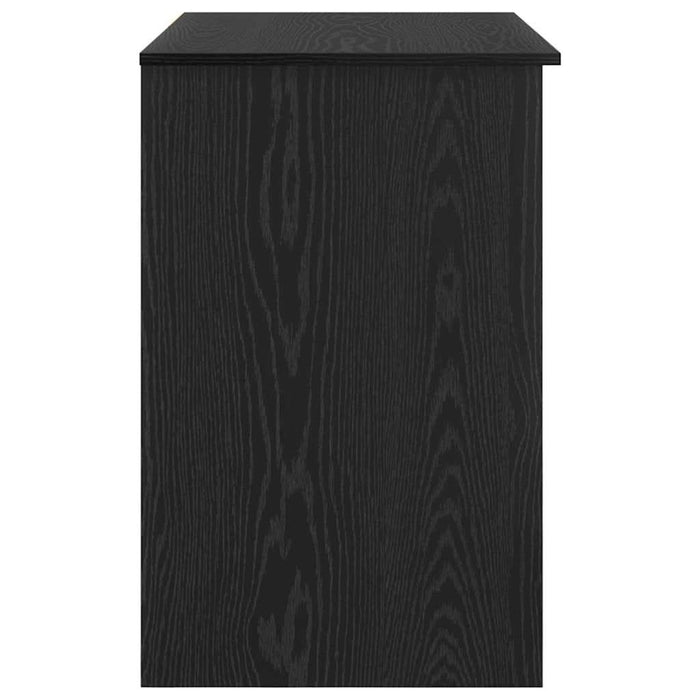 Birou cu sertar Stejar negru 90 x 49.5 x 75 cm Lemn compozit - WALTI WALTI