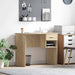 Birou cu sertar Stejar sonoma 90 x 49.5 x 75 cm Lemn compozit - WALTI WALTI