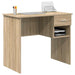 Birou cu sertar Stejar sonoma 90 x 49.5 x 75 cm Lemn compozit - WALTI WALTI