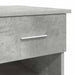 Birou cu sertar Gri beton 90 x 49.5 x 75 cm Lemn compozit - WALTI WALTI