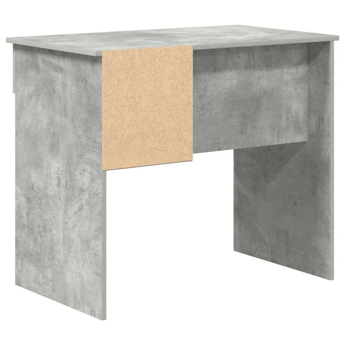 Birou cu sertar Gri beton 90 x 49.5 x 75 cm Lemn compozit - WALTI WALTI