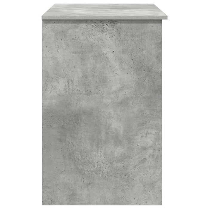 Birou cu sertar Gri beton 90 x 49.5 x 75 cm Lemn compozit - WALTI WALTI