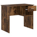 Birou cu sertar Stejar afumat 90 x 49.5 x 75 cm Lemn compozit - WALTI WALTI