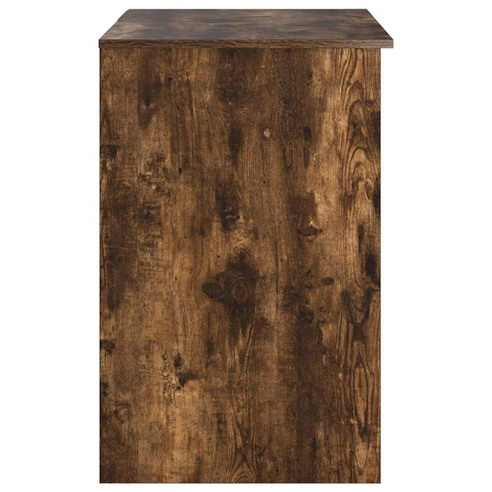 Birou cu sertar Stejar afumat 90 x 49.5 x 75 cm Lemn compozit - WALTI WALTI