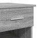 Birou cu sertar sonoma gri 90 x 49.5 x 75 cm Lemn compozit - WALTI WALTI