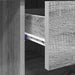 Birou cu sertar sonoma gri 90 x 49.5 x 75 cm Lemn compozit - WALTI WALTI