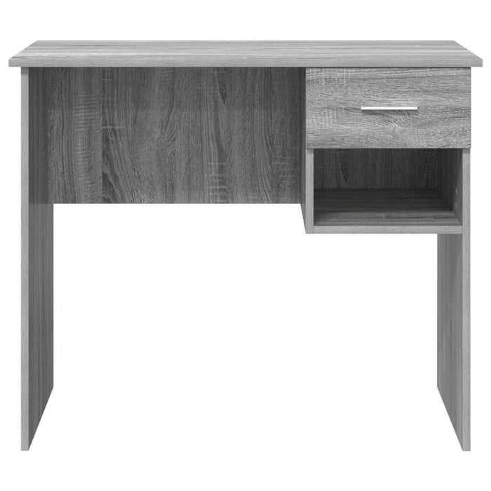 Birou cu sertar sonoma gri 90 x 49.5 x 75 cm Lemn compozit - WALTI WALTI