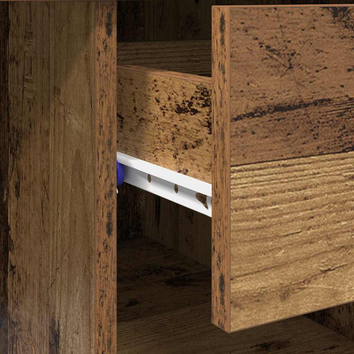 Birou cu sertar Lemn vechi 90 x 49.5 x 75 cm Lemn compozit - WALTI WALTI