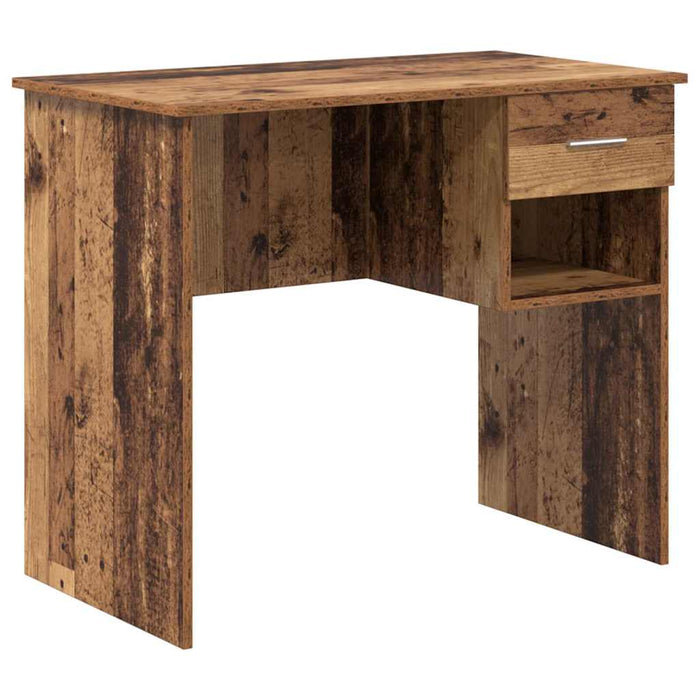 Birou cu sertar Lemn vechi 90 x 49.5 x 75 cm Lemn compozit - WALTI WALTI
