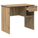 Birou cu raft stejar artizanal 90 x 49.5 x 75 cm Lemn compozit - WALTI WALTI