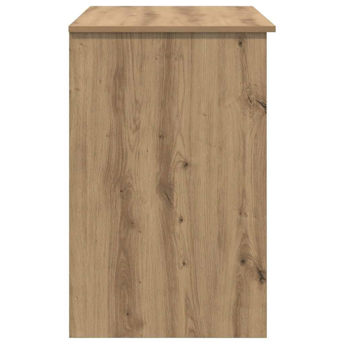 Birou cu raft stejar artizanal 90 x 49.5 x 75 cm Lemn compozit - WALTI WALTI