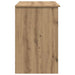 Birou cu raft stejar artizanal 90 x 49.5 x 75 cm Lemn compozit - WALTI WALTI
