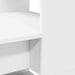 Birou cu raft cu depozitare Alb 113 x 54 x 120 cm Lemn compozit - WALTI WALTI