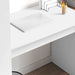 Birou cu raft cu depozitare Alb 113 x 54 x 120 cm Lemn compozit - WALTI WALTI