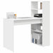 Birou cu raft cu depozitare Alb 113 x 54 x 120 cm Lemn compozit - WALTI WALTI
