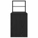 Birou cu raft Stejar Negru 113 x 54 x 120 cm Lemn compozit - WALTI WALTI