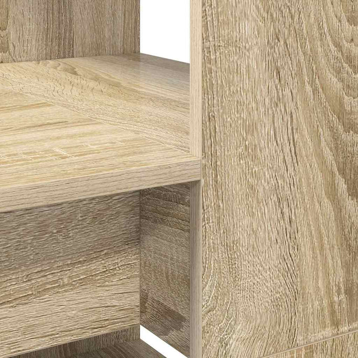 Birou cu raft Stejar Sonoma 113 x 54 x 120 cm Lemn compozit - WALTI WALTI