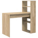Birou cu raft Stejar Sonoma 113 x 54 x 120 cm Lemn compozit - WALTI WALTI