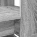 Birou cu raft Gri Sonoma 113 x 54 x 120 cm Lemn compozit - WALTI WALTI