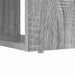 Birou cu raft Gri Sonoma 113 x 54 x 120 cm Lemn compozit - WALTI WALTI