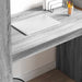 Birou cu raft Gri Sonoma 113 x 54 x 120 cm Lemn compozit - WALTI WALTI