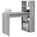 Birou cu raft Gri Sonoma 113 x 54 x 120 cm Lemn compozit - WALTI WALTI