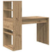 Birou cu raft Stejar Artizanal 113 x 54 x 120 cm Lemn compozit - WALTI WALTI