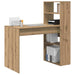 Birou cu raft Stejar Artizanal 113 x 54 x 120 cm Lemn compozit - WALTI WALTI