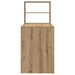 Birou cu raft Stejar Artizanal 113 x 54 x 120 cm Lemn compozit - WALTI WALTI
