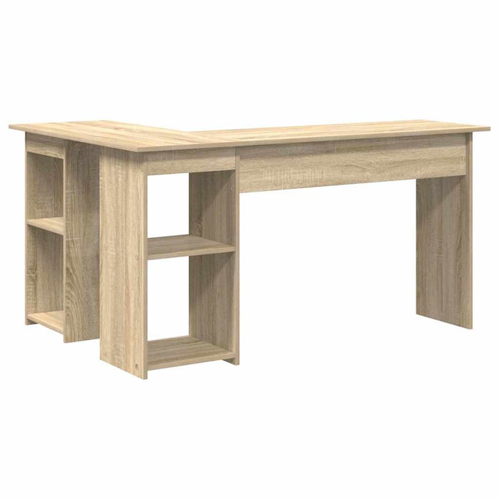 Birou cu raft Stejar sonoma 142 x 102 x 73 cm Lemn compozit - WALTI WALTI