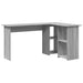 Birou cu raft sonoma gri 142 x 102 x 73 cm Lemn compozit - WALTI WALTI