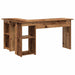 Birou cu raft Lemn vechi 142 x 102 x 73 cm Lemn compozit - WALTI WALTI