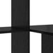 Birou cu raft Stejar negru 131.5 x 50 x 106.5 cm Lemn compozit - WALTI WALTI