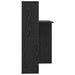 Birou cu raft Stejar negru 131.5 x 50 x 106.5 cm Lemn compozit - WALTI WALTI