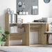 Birou cu raft Stejar sonoma 131.5 x 50 x 106.5 cm Lemn compozit - WALTI WALTI