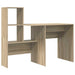 Birou cu raft Stejar sonoma 131.5 x 50 x 106.5 cm Lemn compozit - WALTI WALTI
