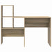 Birou cu raft Stejar sonoma 131.5 x 50 x 106.5 cm Lemn compozit - WALTI WALTI