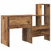 Birou cu raft Lemn vechi 131.5 x 50 x 106.5 cm Lemn compozit - WALTI WALTI