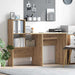Birou stejar artizanal 131.5 x 50 x 106.5 cm Lemn compozit - WALTI WALTI
