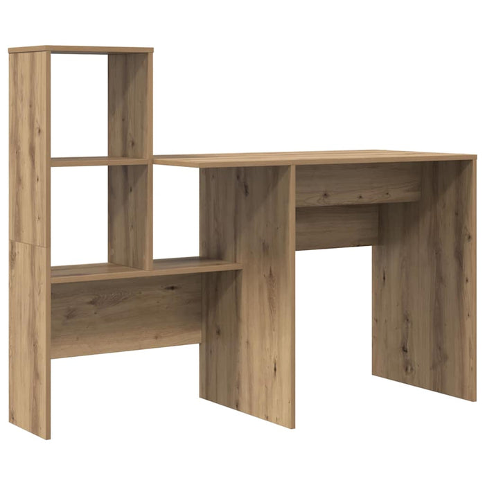 Birou stejar artizanal 131.5 x 50 x 106.5 cm Lemn compozit - WALTI WALTI