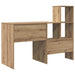 Birou stejar artizanal 131.5 x 50 x 106.5 cm Lemn compozit - WALTI WALTI