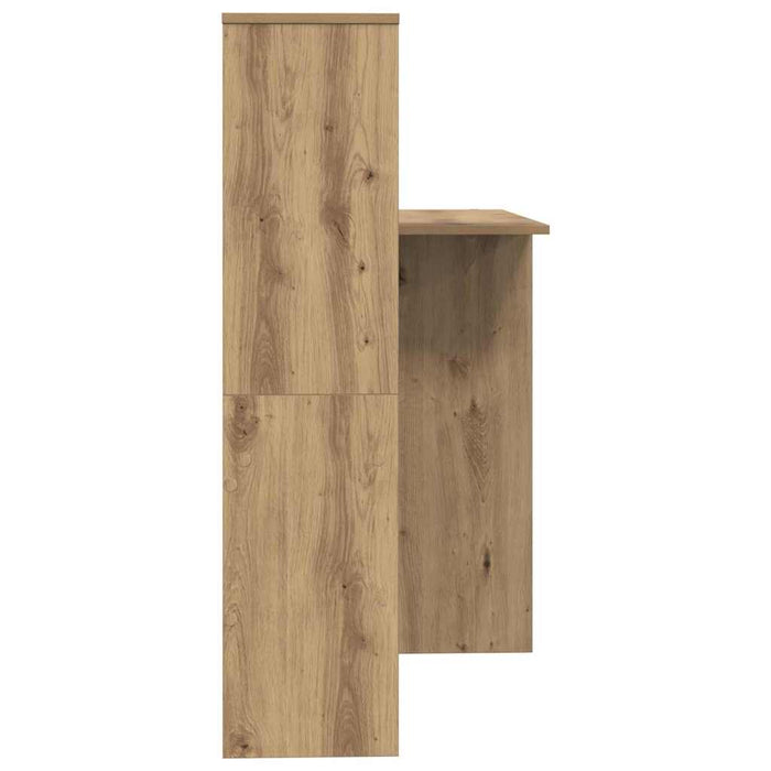 Birou stejar artizanal 131.5 x 50 x 106.5 cm Lemn compozit - WALTI WALTI