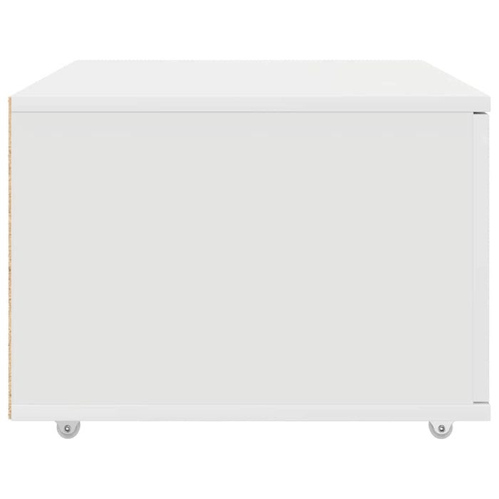 Dulap cu sertare cu roata Alb 55 x 45 x 33.5 cm Lemn compozit - WALTI WALTI