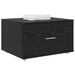 Dulap cu sertare cu roata Negru 55 x 45 x 33.5 cm Lemn compozit - WALTI WALTI